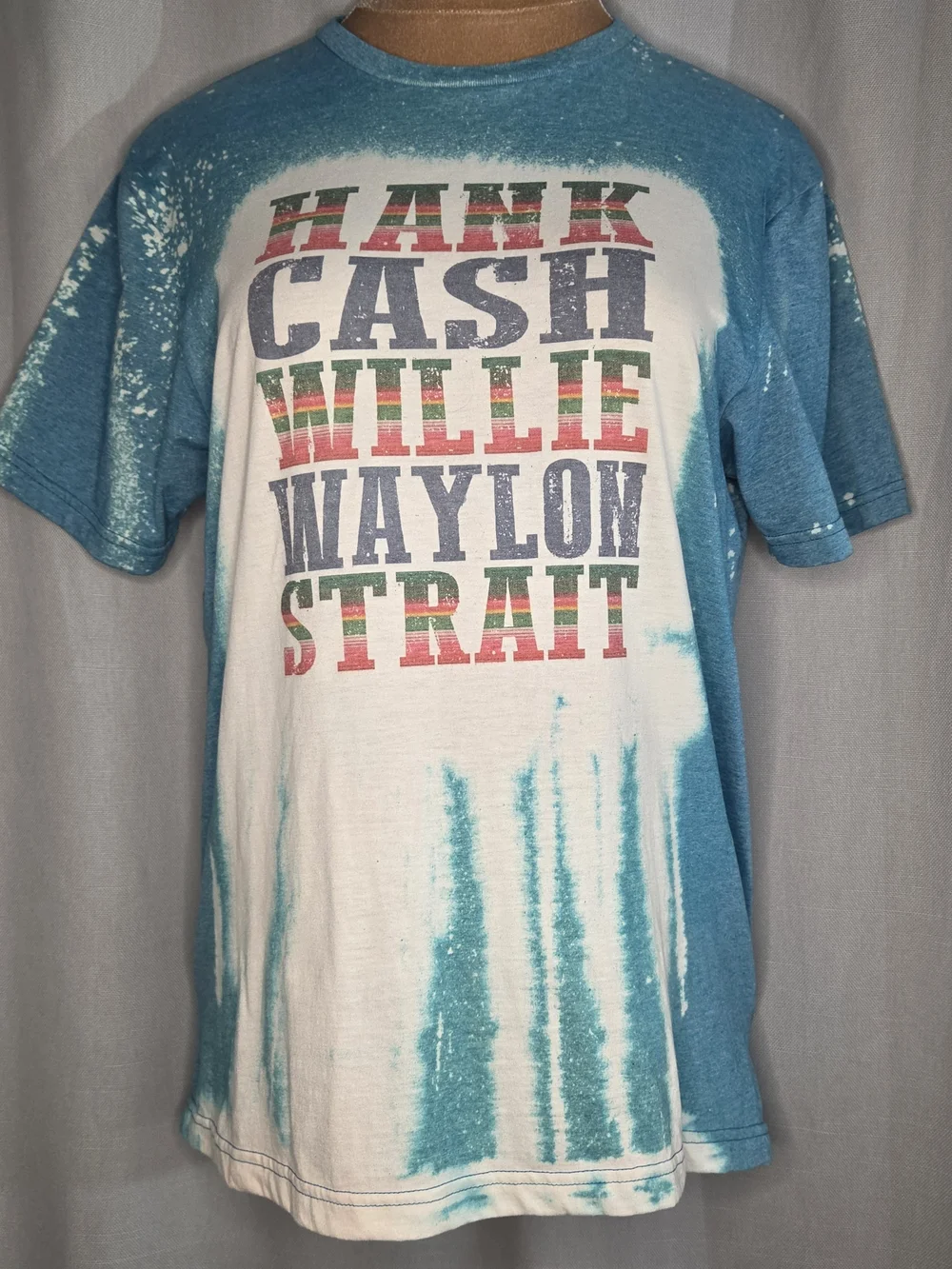 Tie Dye Country Legends Graphic Home Accent Size M Medium Unbranded